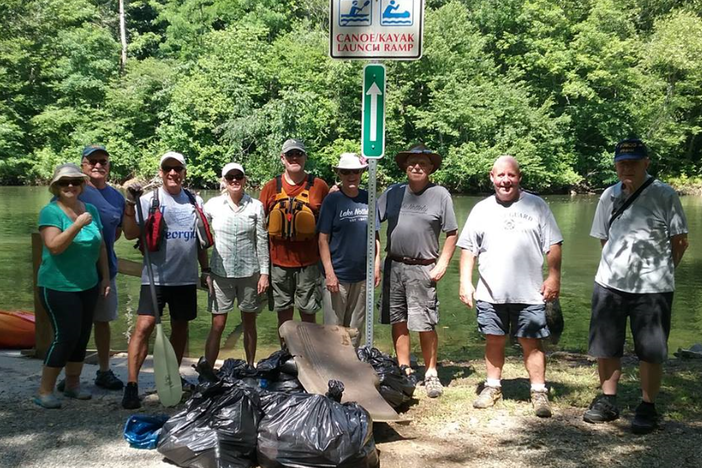 Volunteers Kayak Launch